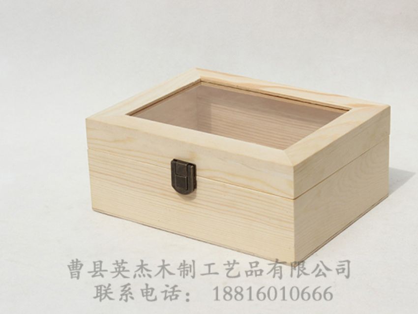 點擊查看詳細信息<br>標題：松木原木色亞克力蓋子木盒 閱讀次數：2398